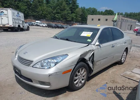 2004 Lexus Es from USA, damaged, VIN JTHBA30G540005154